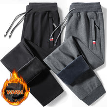 Load image into Gallery viewer, Winter Warm Pants Men Cotton Fitness Sportswear Tracksuit Bottoms Skinny Sweatpants Trousers - FlorentClothingStore 
