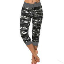 Load image into Gallery viewer, Women&#39;s High Waist Camouflage Printed Capri Leggings  Slim Yoga Sports - FlorentClothingStore 
