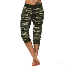 Load image into Gallery viewer, Women&#39;s High Waist Camouflage Printed Capri Leggings  Slim Yoga Sports - FlorentClothingStore 
