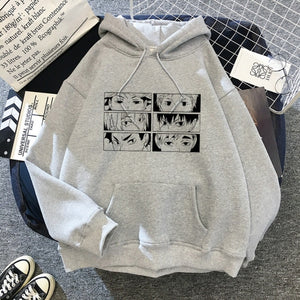 Japanese Anime 90s Hoodie Women  Streetwear Winter Fashion Warm Sweatshirts Unisex - FlorentClothingStore 