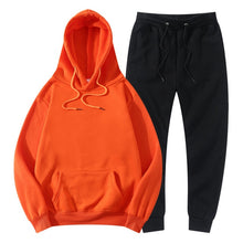 Load image into Gallery viewer, Men&#39;s Women&#39;s Tracksuit Hoodies+Pants Jogging Sweatpants Sets Winter Fleece Jogger Sports Suit Fashion 2022 - FlorentClothingStore 
