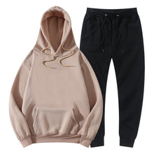 Load image into Gallery viewer, Men&#39;s Women&#39;s Tracksuit Hoodies+Pants Jogging Sweatpants Sets Winter Fleece Jogger Sports Suit Fashion 2022 - FlorentClothingStore 
