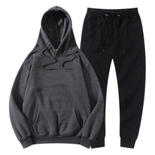 Load image into Gallery viewer, Men&#39;s Women&#39;s Tracksuit Hoodies+Pants Jogging Sweatpants Sets Winter Fleece Jogger Sports Suit Fashion 2022 - FlorentClothingStore 
