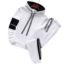 Load image into Gallery viewer, Winter Hoodie Sets Men Tracksuit Casual Hoodies Sweatshirt+Sweatpants 2 Piece Set - FlorentClothingStore 
