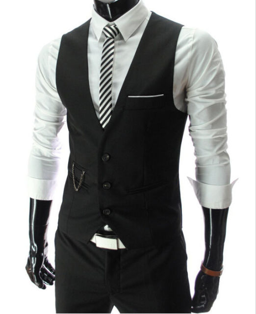 2022 New Arrival Dress Vests For Men Slim Fit  Suit Vest  Waistcoat Gilet - FlorentClothingStore 