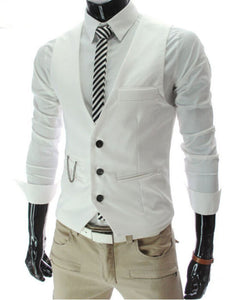 2022 New Arrival Dress Vests For Men Slim Fit  Suit Vest  Waistcoat Gilet - FlorentClothingStore 