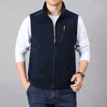 Load image into Gallery viewer, 5XL Men 2022 Spring Outwear Thick Warm Fleece Sleeveless Vest Jacket WaistCoat - FlorentClothingStore 
