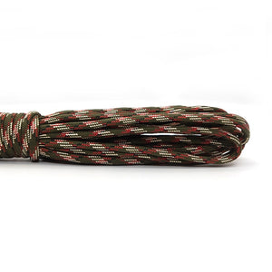 IQiuhike 5 Meters Dia.4mm 7 stand Cores Paracord for Survival Parachute Cord Lanyard - florentclothing store 